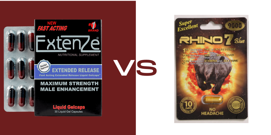 extenze vs rhino 7