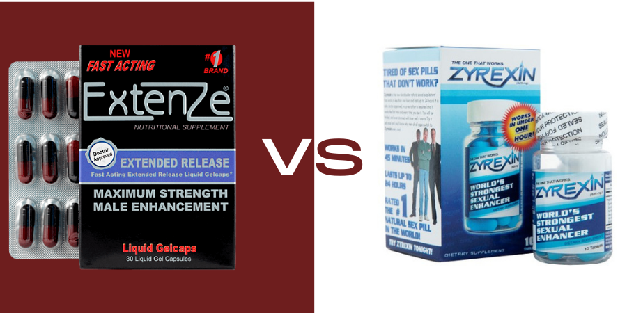 extenze vs zyrexin